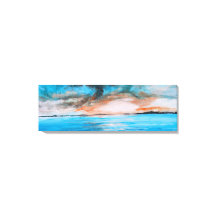 Peinture de paysage au lever du soleil