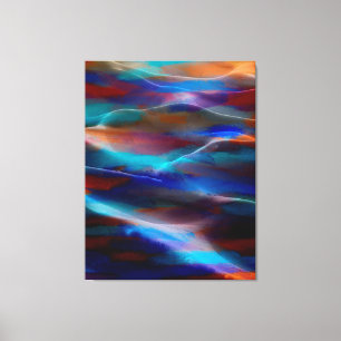 Toile Peinture dunes de sable acrylique #15