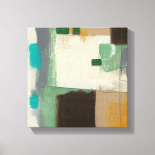 Toile Peinture expressionniste avec pointes de brosse lo