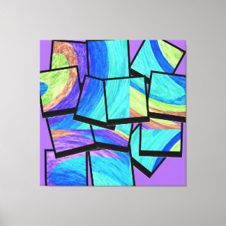 Toile peinture fine d'art Abstraite 2