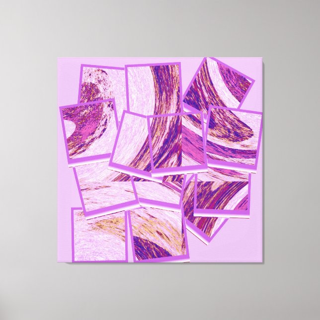 Toile peinture fine d'art Abstraite 3 (Recto)