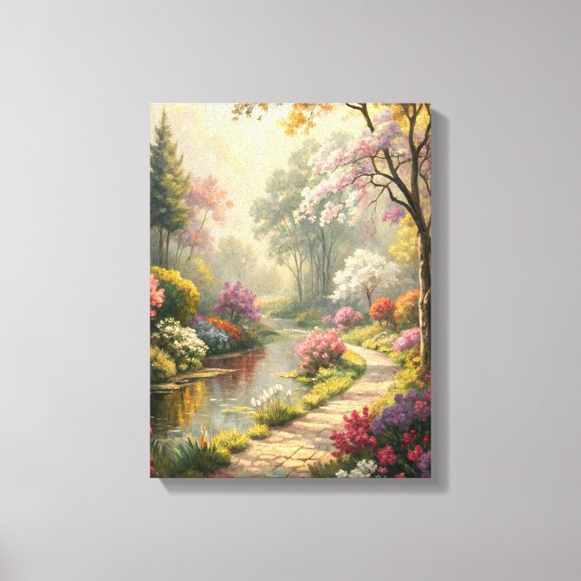 Toile peinture impressionniste (Recto)