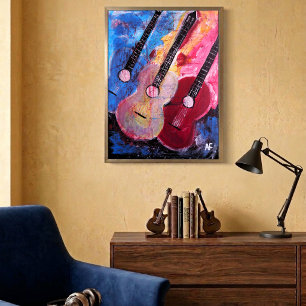 Toile Peinture Jamming be Goode par Alfred Fox