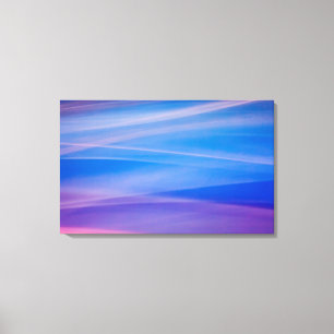 Toile Peinture lumineuse de traînées de couleurs abstrai