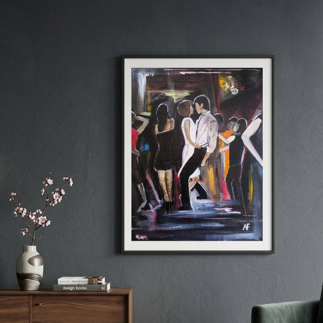 Toile Peinture Mambo Night par Alfred Fox (Créateur téléchargé)