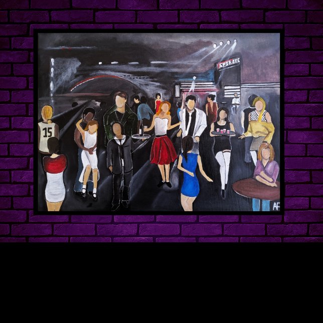 Toile Peinture No Control par Alfred Fox (Créateur téléchargé)