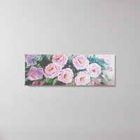 PEINTURE ROSE SAUVAGE ROSE