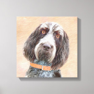 Toile Peinture Spinone Italiano - Belle Art Original Chi