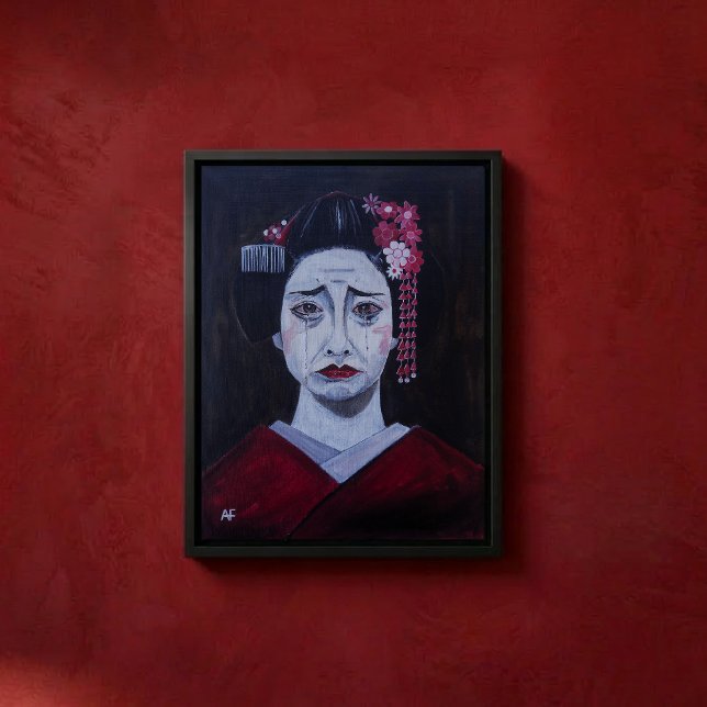 Toile Peinture tristement belle d'Alfred Fox (Créateur téléchargé)