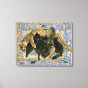 Toile Peintures de chats
