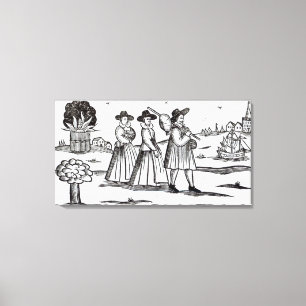 Toile Pèlerins partant pour le nouveau monde