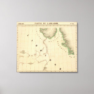Toile Péninsule d'Ungava et Labrador du nord