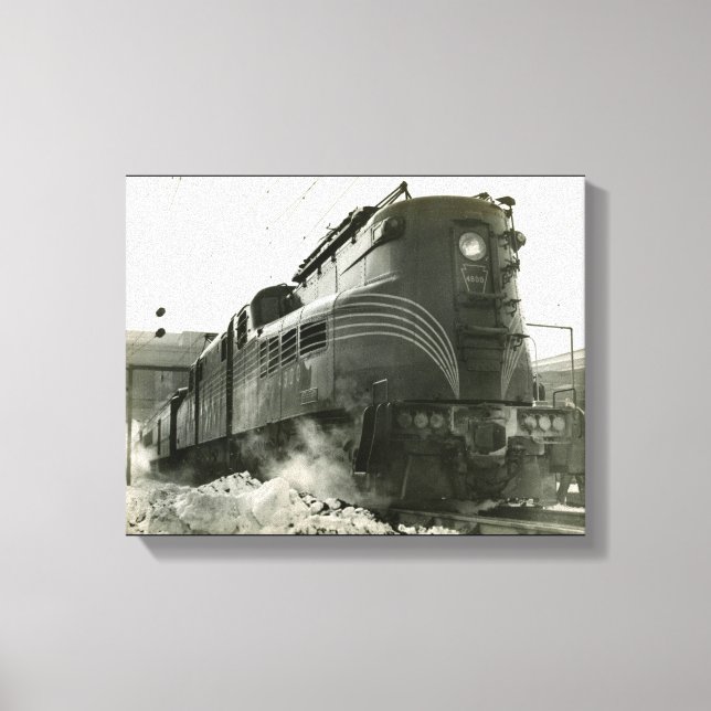 Toile Pennsylvania Railroad Locomotive GG-1 #4800 (Recto)