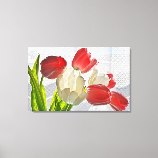 TOILE PENSÉE À VOUS TULIPES (Recto)