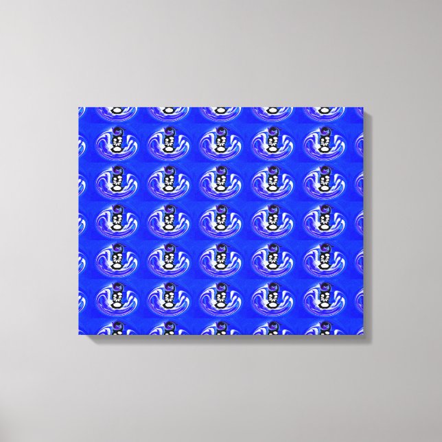 Toile Pensées art (Recto)