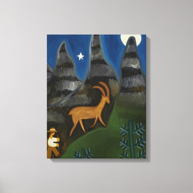 Toile Perdu dans la pensée 2007 (Recto)