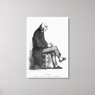 Toile Père Goriot, illustration de 'Le Pere