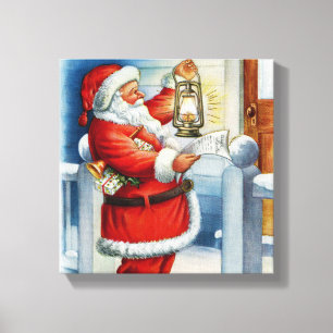 Toile Père Noël 001