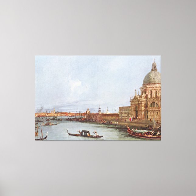 Toile Père Noël Maria della Salute à Venedig (Recto)