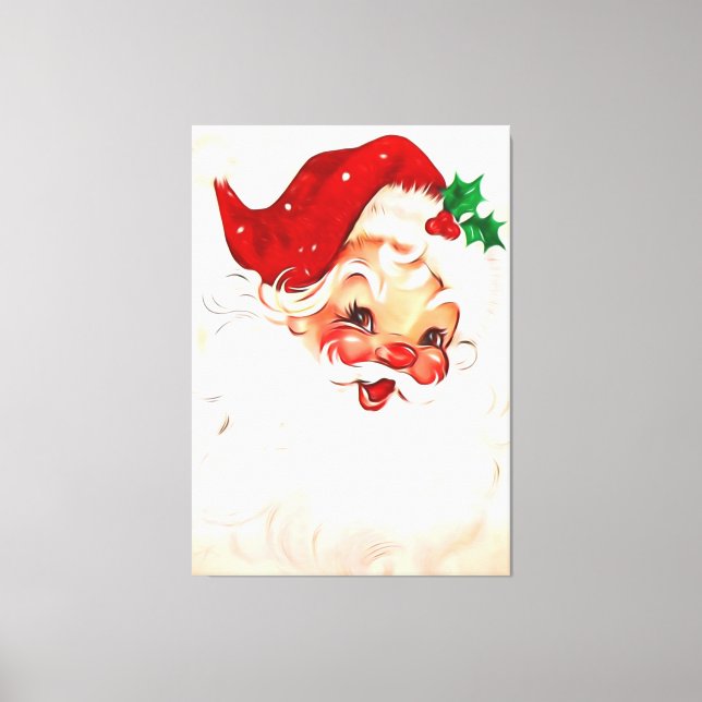 TOILE PÈRE NOËL VINTAGE 4 (Recto)