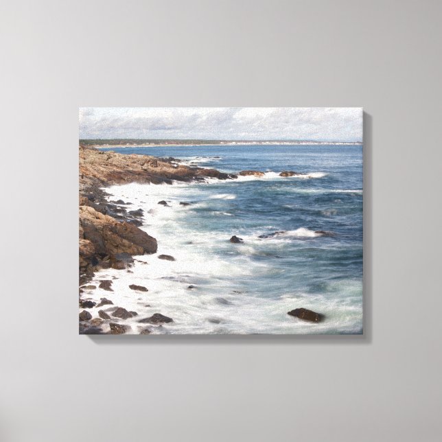 Toile Perkins Cove dans le Maine (Recto)