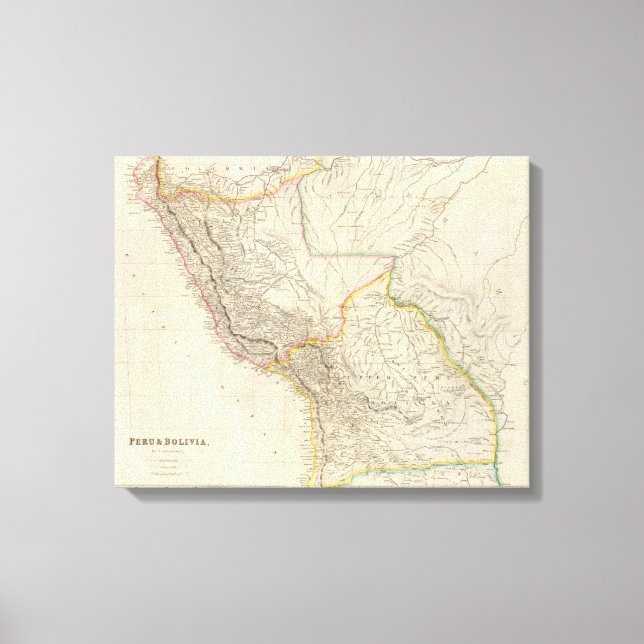 Toile Pérou et Bolivie (Recto)