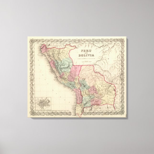 Toile Pérou et Bolivie 2 (Recto)