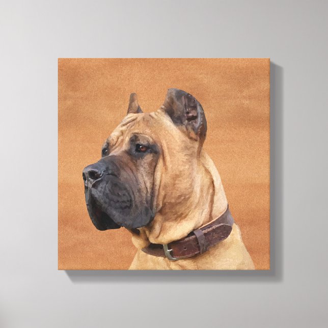 Toile Perro de Presa Canario - Dogo Canario (Recto)