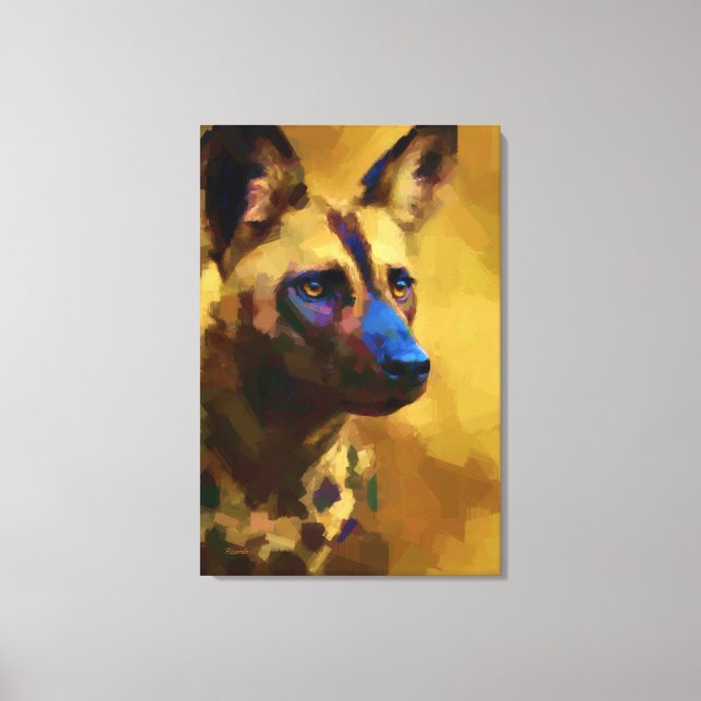 Toile Perro Salvaje Africano (Recto)