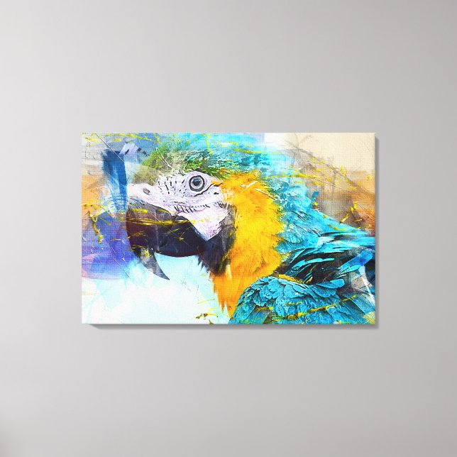 Toile Perroquet (Recto)