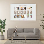 Toile Personnalisable 9 Photo Famille Moderne Collage Mu<br><div class="desc">Cherchez vos souvenirs préférés avec cette impression de toile de famille de 9 photos personnalisable. Parfait pour préserver des moments spéciaux comme des mariages, des anniversaires, des fêtes et plus encore. Nos toiles haut de gamme utilisent du papier de qualité archivistique et des encres pigmentées pour une impression photo vive...</div>