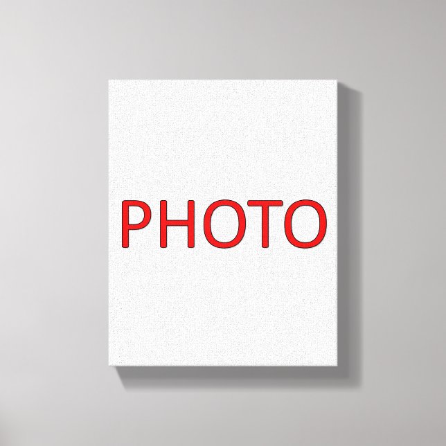 Toile Personnalisable avec photo (Recto)
