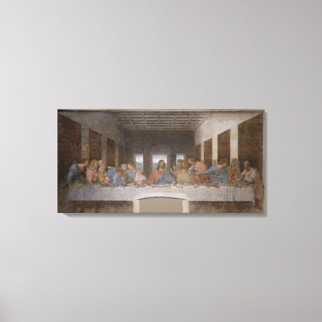 Toile Personnalisé 32x16 Da Vinci de Léonard Dernier (Recto)