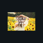 Toile Personnalisé Ajouter une photo d'art personnalisé<br><div class="desc">Créez une photo personnalisée unique customisée murale de Ricaso</div>