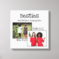 Personnalisé BFF 2 Photo Meilleurs Amis Pour Toujo