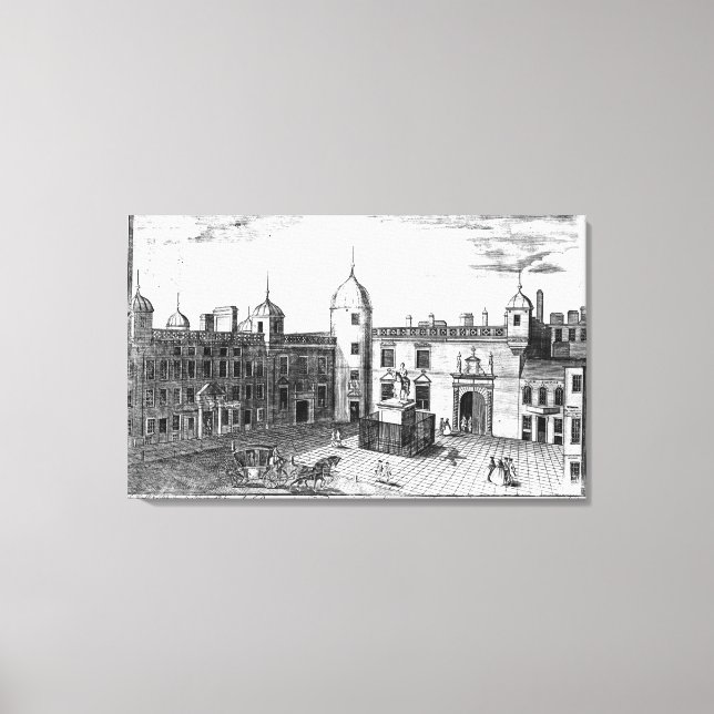 Toile Perspective de la Chambre du Parlement (Recto)