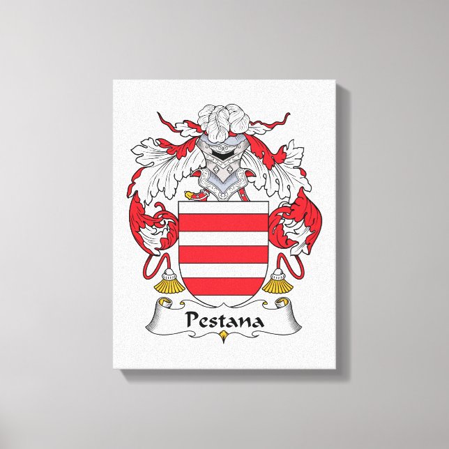 Toile Pestana Family Crest (Recto)