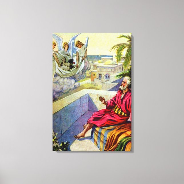 Toile peter et le capitaine romain Wrapped Canvas (Recto)