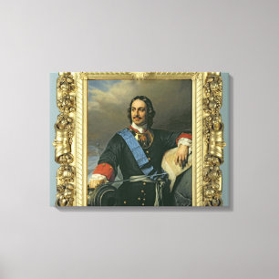Toile Peter I le grand 1838
