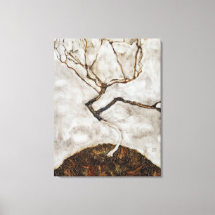 Toile Petit arbre en fin d'automne par Egon Schiele