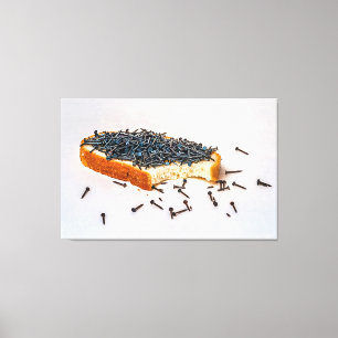 Toile Petit déjeuner à l'école de yoga