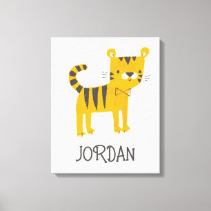 Toile Petit homme Cravate Tiger Bow