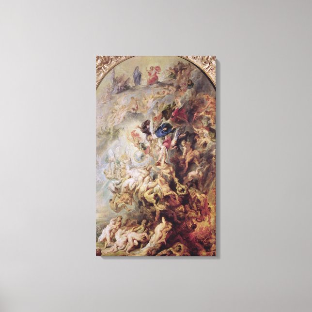 Toile Petit jugement Dernier, c.1620 (Recto)