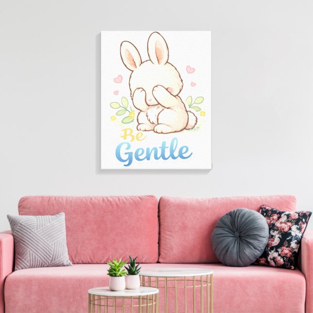 Toile petit lapin (Insitu(Salon))