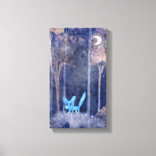 Toile petit renard