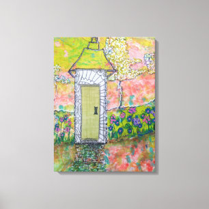 Toile Petite maison orientale