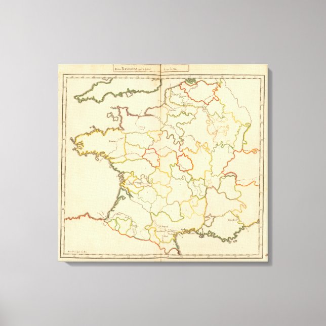 Toile Petites rivières françaises (Recto)