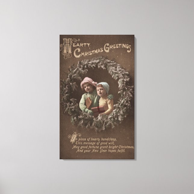 Toile Petits enfants à Armclasp (Recto)