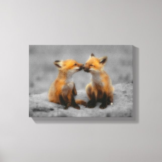 Toile Peu d'amour de Fox (Recto)