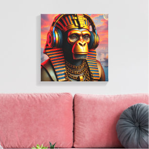 TOILE PHARAON TOUT-CHIMPANZÉ 4